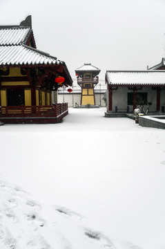 曹丞相府雪景