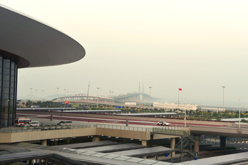 珠海港珠澳大桥远景及路桥设施