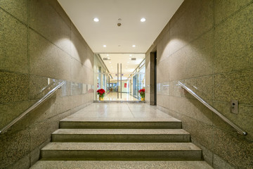 商业大厦楼梯走廊