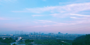 城市的天空