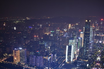 珠江新城夜景