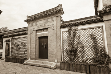 杭州老建筑大门