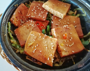 干锅千页豆腐