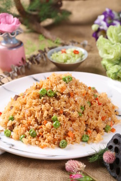 香辣牛肉炒饭