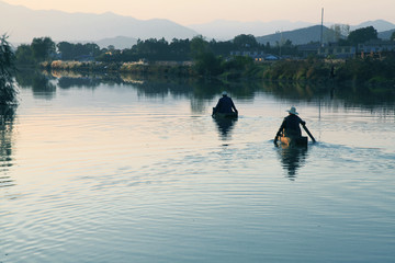 水墨山水画