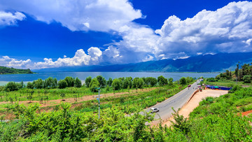 大理洱海环湖公路