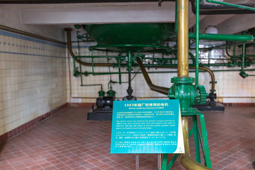 青岛啤酒博物馆1903年电机