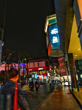 深圳东门夜景