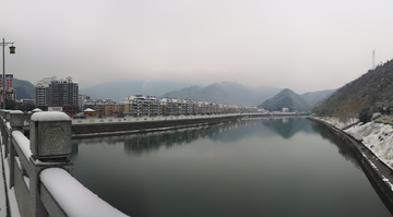 石台雪景
