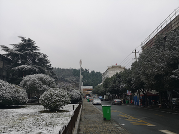 石台雪景