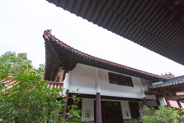 武夷山天心永乐禅寺飞檐雨滴