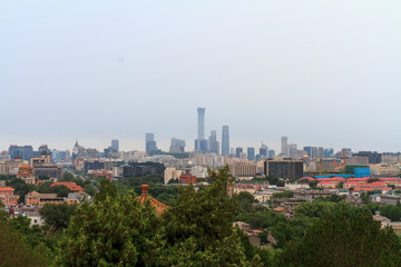 北京朝阳CBD风光