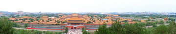 北京故宫博物院全景