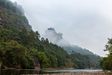 福建武夷山风景区大王峰