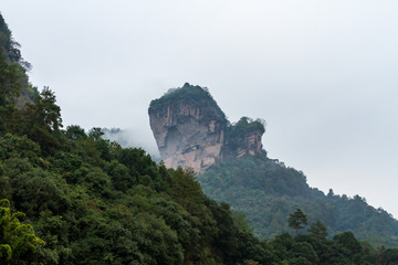 福建武夷山风景区大王峰