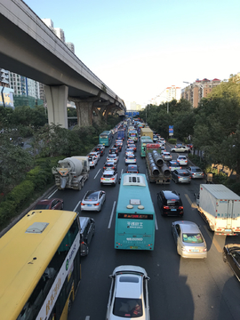 堵车