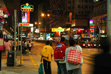 香港城市街景