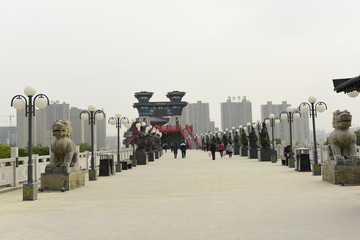 咸阳古渡廊桥