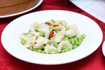 菱角毛豆