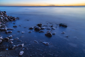 青海湖晨曦