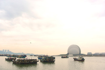 珠海大剧院建筑外景