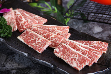 雪花牛肉