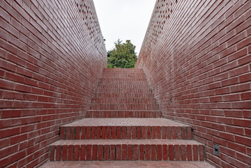 红砖台阶
