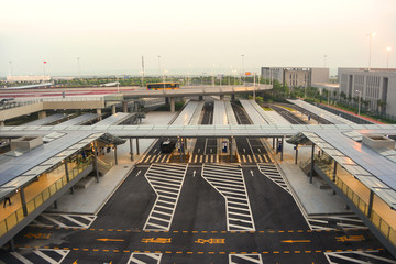 珠海港珠澳大桥远景及路桥设施