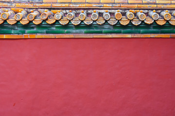 故宫红墙