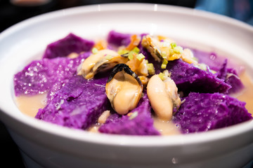 砂锅紫薯
