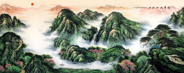 山水画