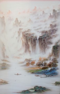 新中式山水画