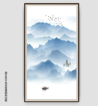 禅意水墨画