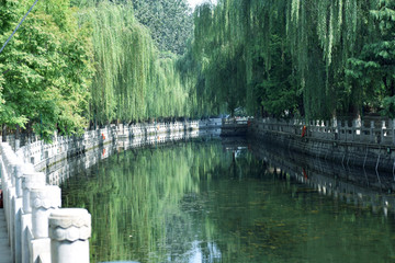 济南护城河景观