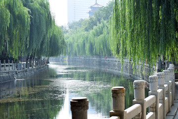 济南护城河景观