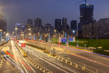 长江隧道三阳路隧道口