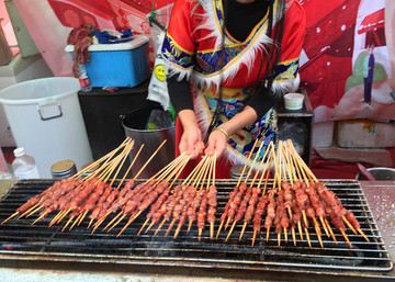 烤羊肉串