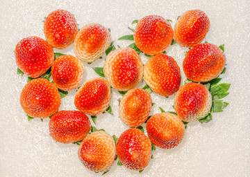 草莓心形