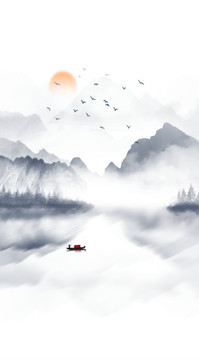 山水画