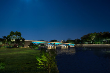 古桥夜景设计