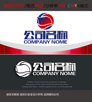 旗帜企业杨帆logo设计