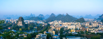 桂林市晨景