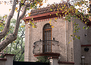 历史建筑阳台