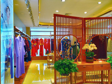 中式服装店