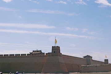 古代第一雄关嘉峪关古建筑城门