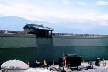 古代第一雄关嘉峪关古建筑城门