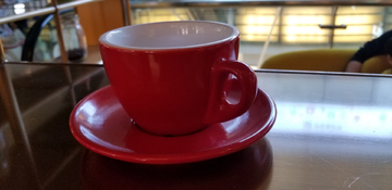红色咖啡杯 杯子