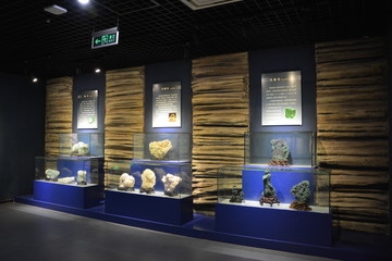 矿物石展览