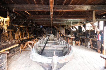 老式木船