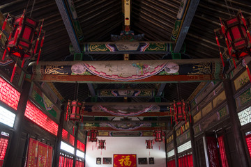 中国传统建筑婚庆室内装饰